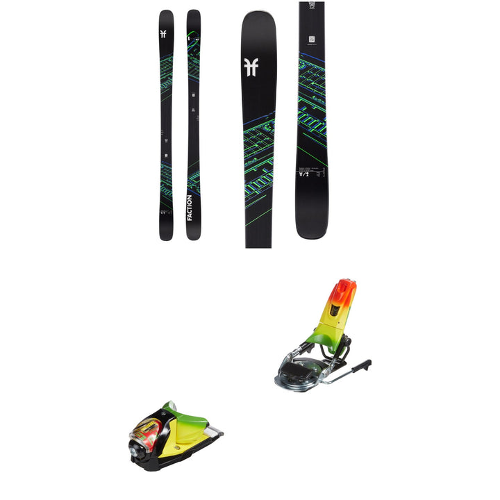 Faction Prodigy 1 Skis + Look Pivot 14 GW Ski Bindings