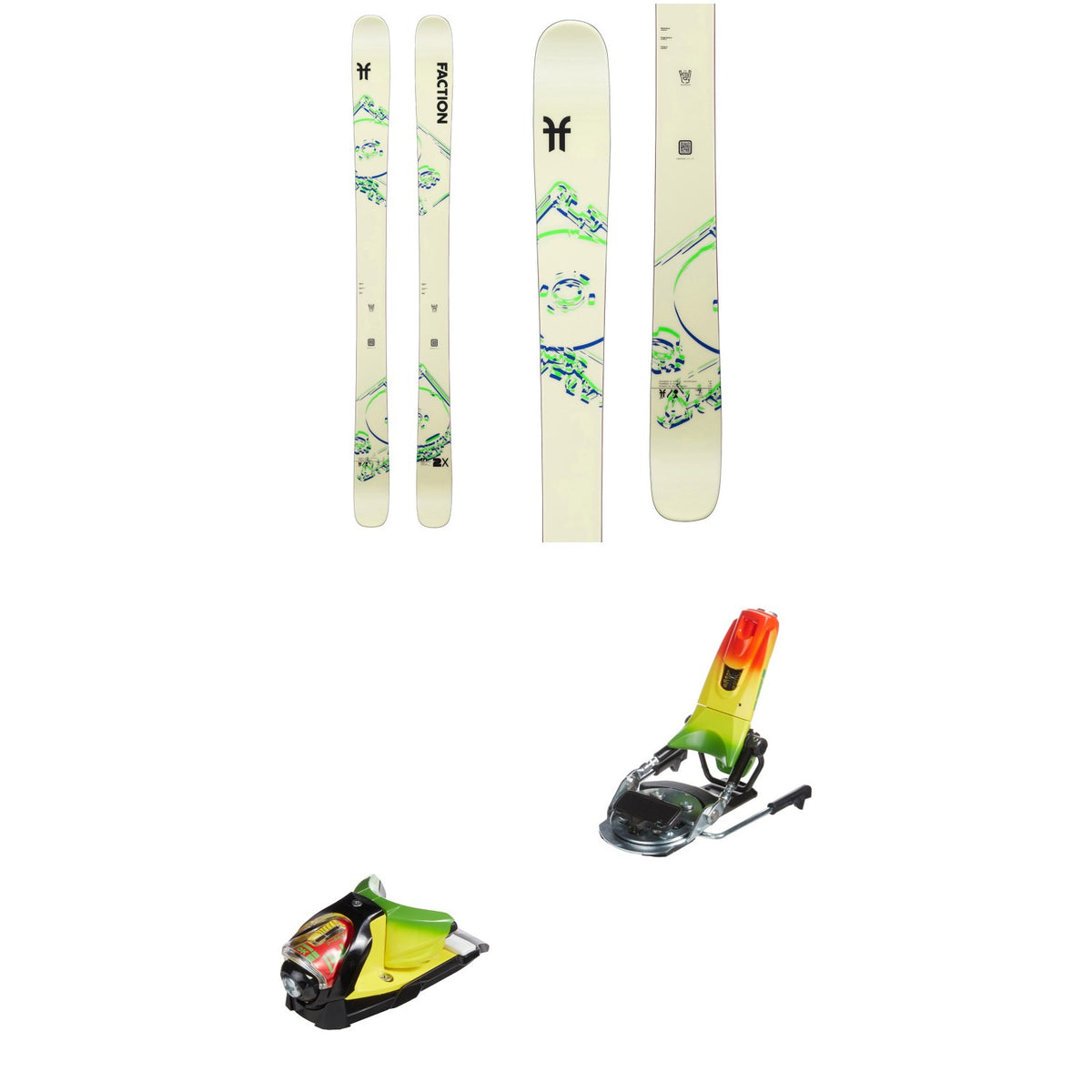 Faction Prodigy 2X Skis - Women's + Look Pivot 14 GW Ski Bindings