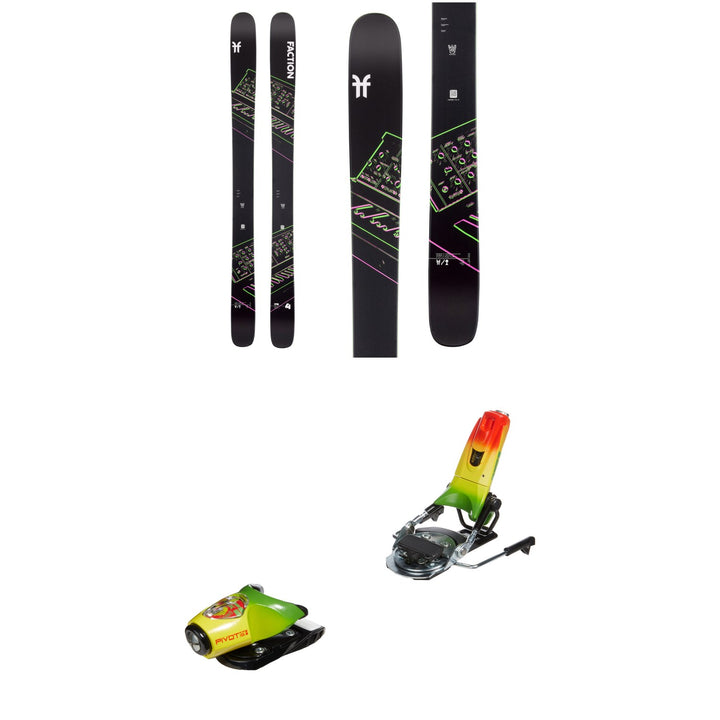 Faction Prodigy 4 Skis + Look Pivot 15 GW Ski Bindings