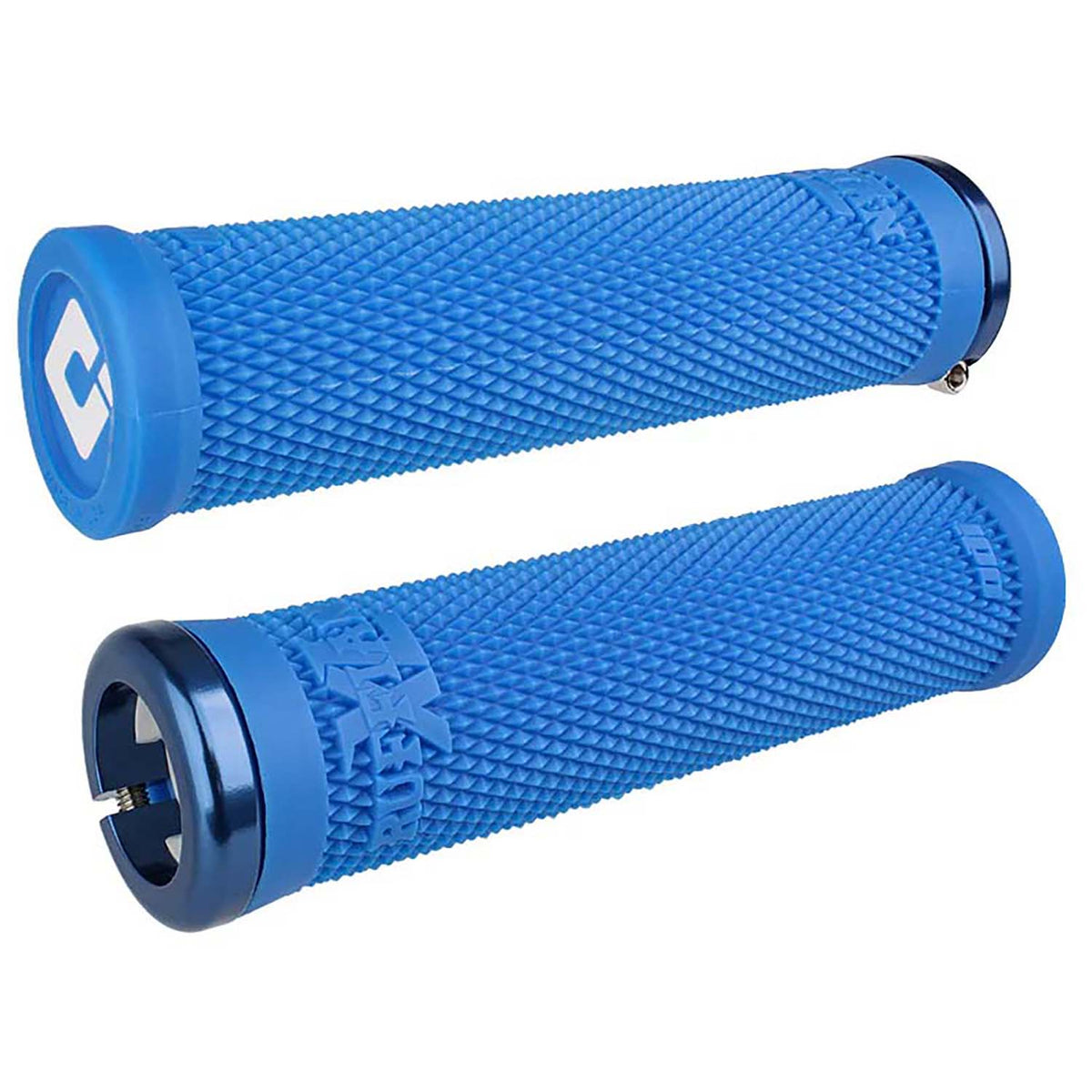 ODI Ruffian XL v2.1 Lock-On Grips Blue