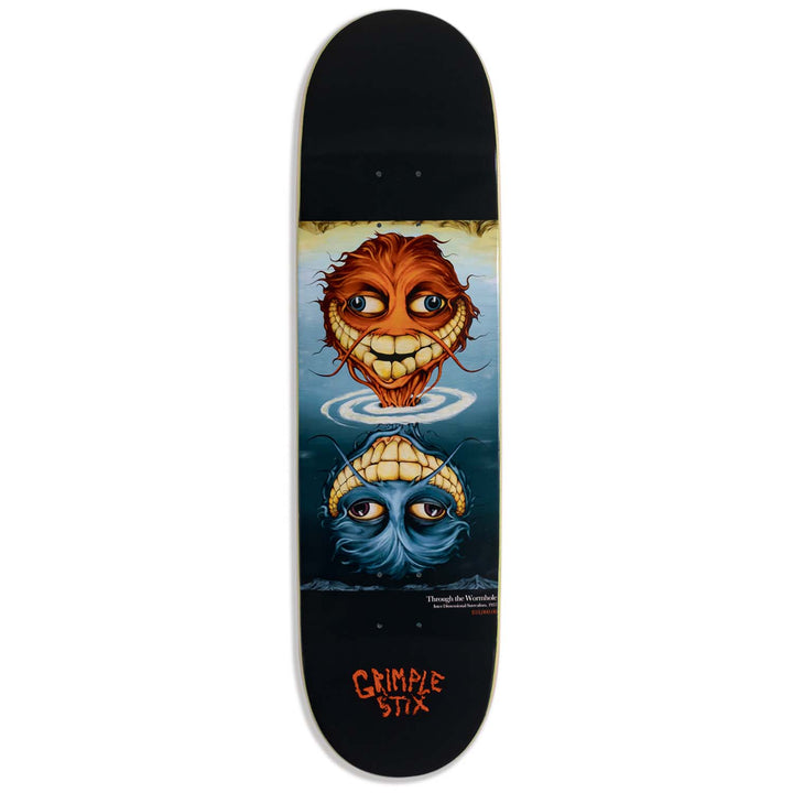 Anti Hero Grimple Stix Team Fine Art 8.5 Skateboard Deck