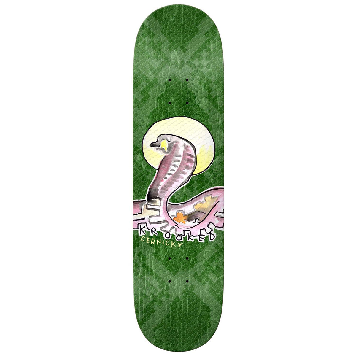 Krooked Cernicky Snake 8.62 Skateboard Deck