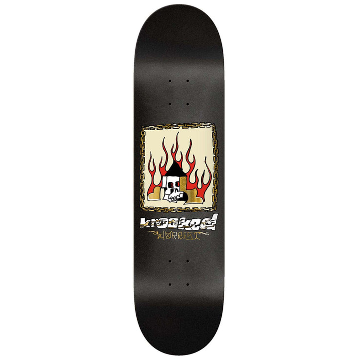 Krooked Worrest Chain Frame Twin Tail 8.3 Skateboard Deck