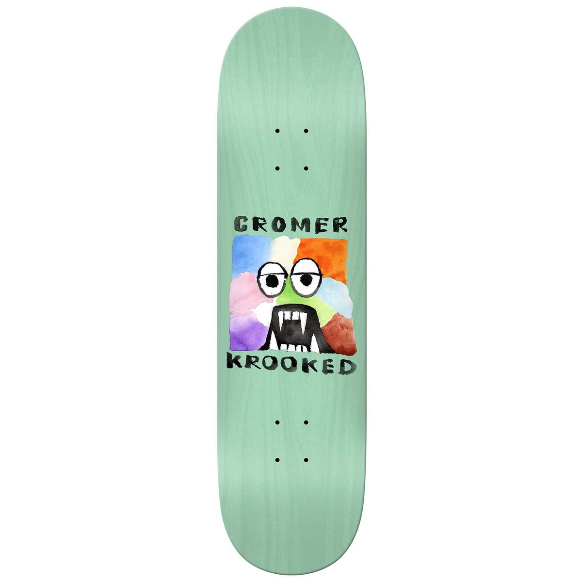 Krooked Cromer Fangs 8.5 Skateboard Deck