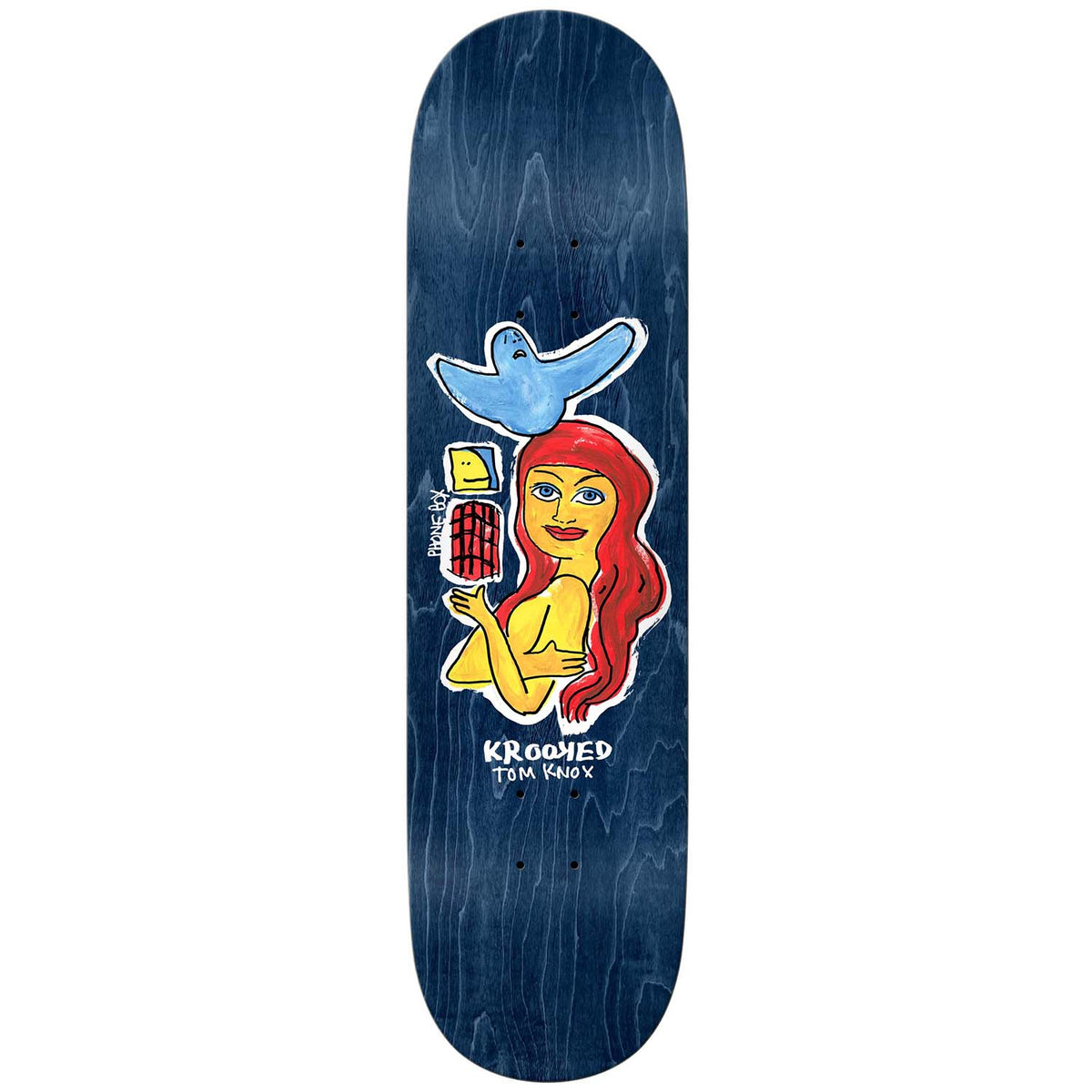 Krooked Knox Phone Box True Fit 8.25 Skateboard Deck