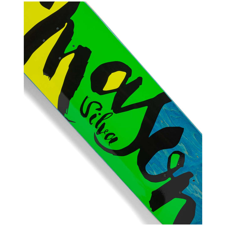 Real Team Script Colorblock Full 8.5 Skateboard Deck