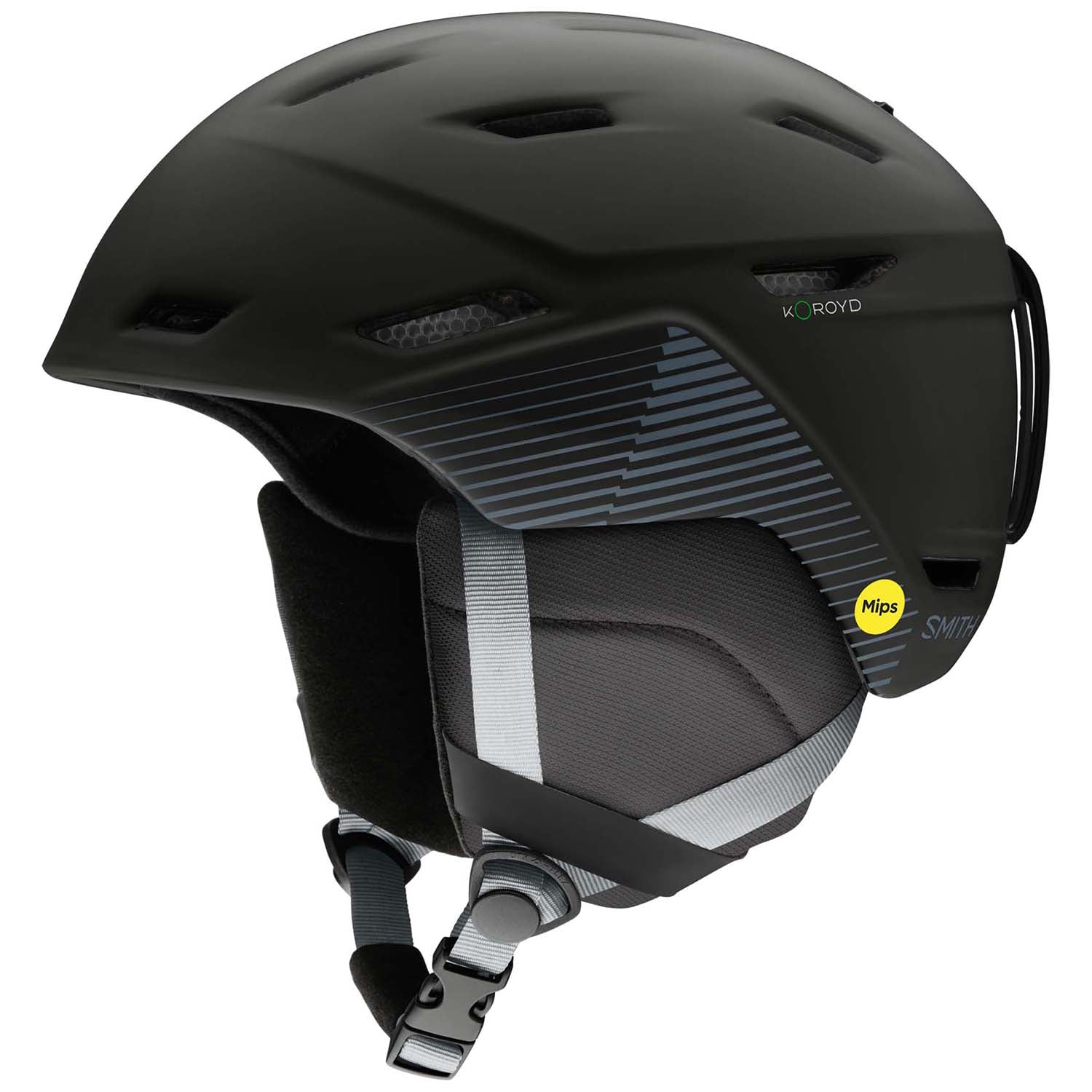 smith aspect mips helmet men Smith Mission Mips Helmet Matte Slate Stripes, S