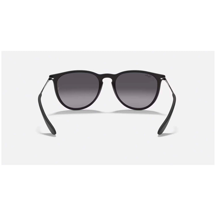 Ray Ban Erika 54 Sunglasses - Women's Rubber Black/Light Grey Gradient Grey
