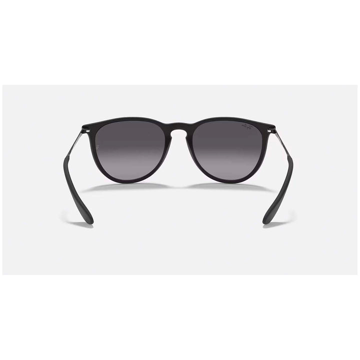 Ray Ban Erika 54 Sunglasses - Women's Rubber Black/Light Grey Gradient Grey