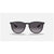 Ray Ban Erika 54 Sunglasses - Women's Rubber Black/Light Grey Gradient Grey