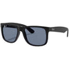 Rubber Black/Dark Blue Polarized