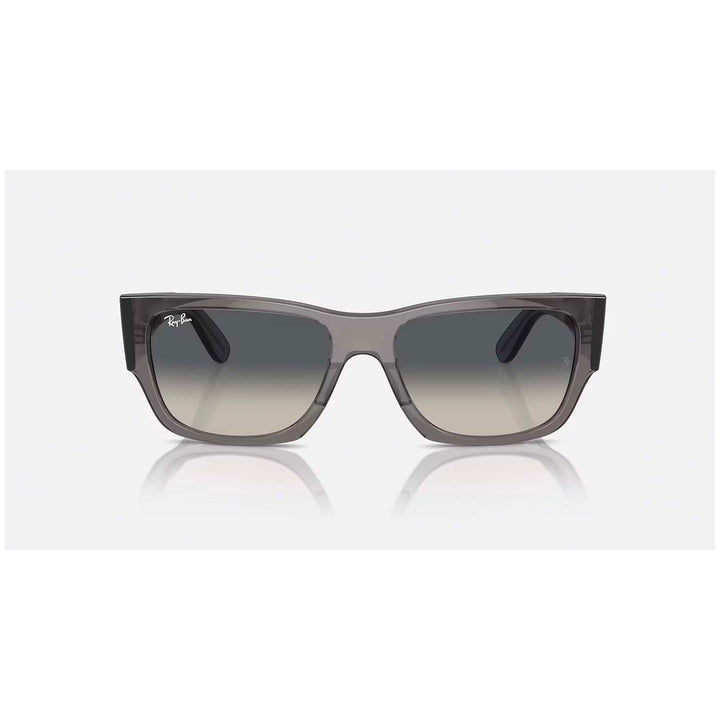 Ray Ban Carlos 56 Sunglasses Opal Dark Grey/Grey Gradient