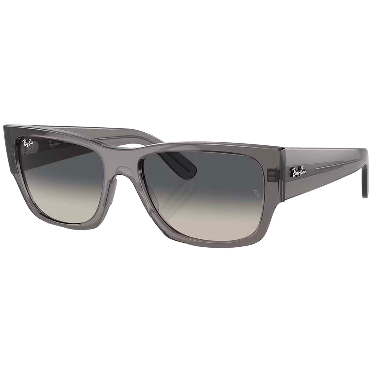 Ray Ban Carlos 56 Sunglasses Opal Dark Grey/Grey Gradient