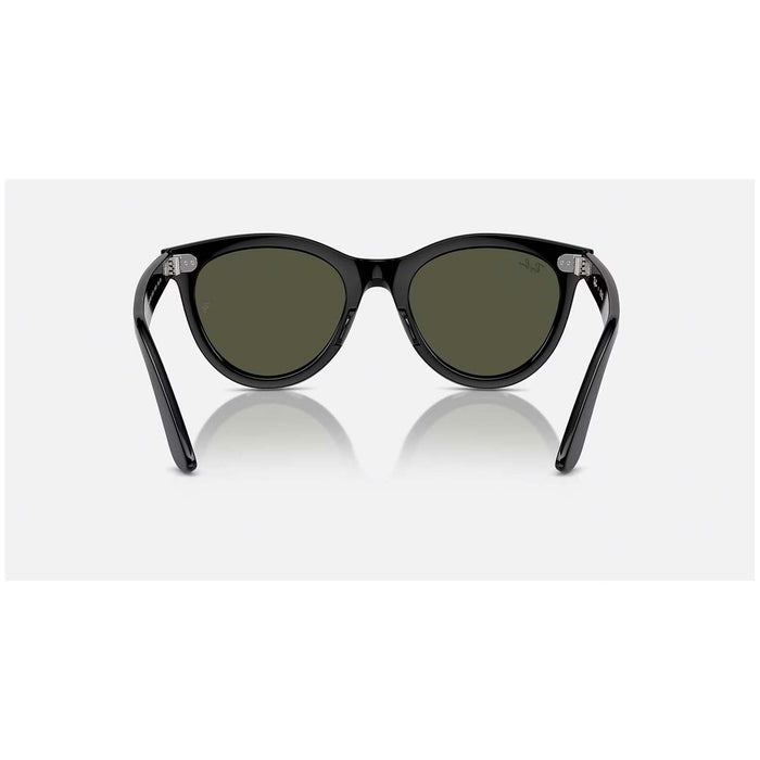 Ray Ban Wayfarer Way 54 Sunglasses Black/Green