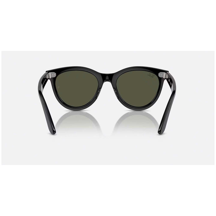 Ray Ban Wayfarer Way 54 Sunglasses Black/Green