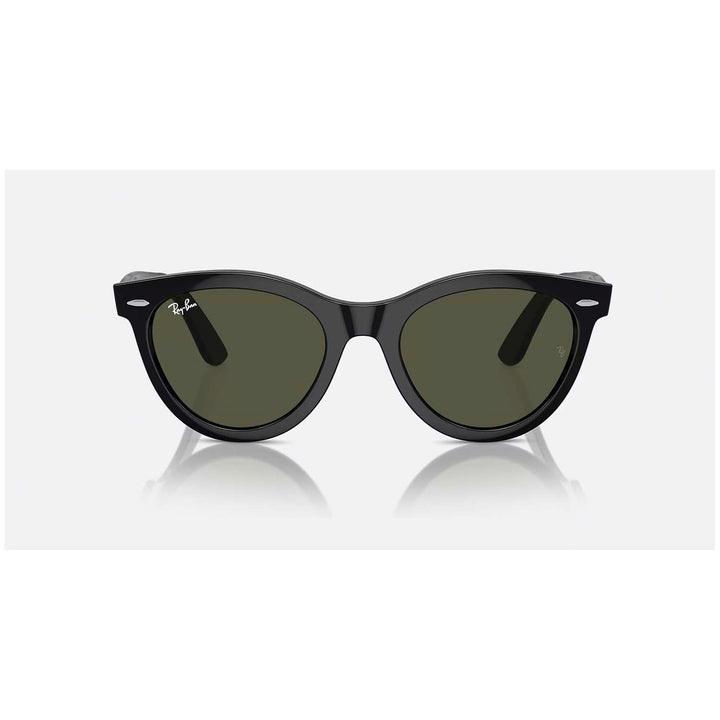Ray Ban Wayfarer Way 54 Sunglasses Black/Green