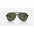 Ray Ban RB4376 57 Sunglasses Black/Dark Green