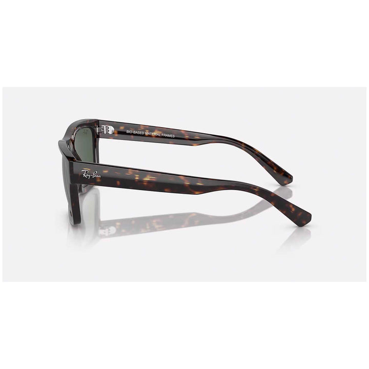 Ray Ban Warren 57 Sunglasses Havana/Dark Green