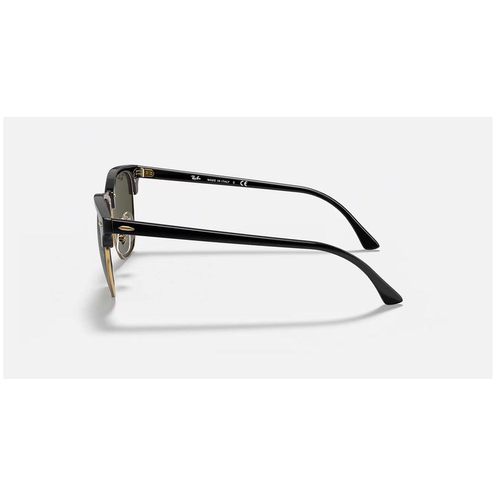 Ray Ban New Clubmaster 53 Sunglasses Black On Arista/Green