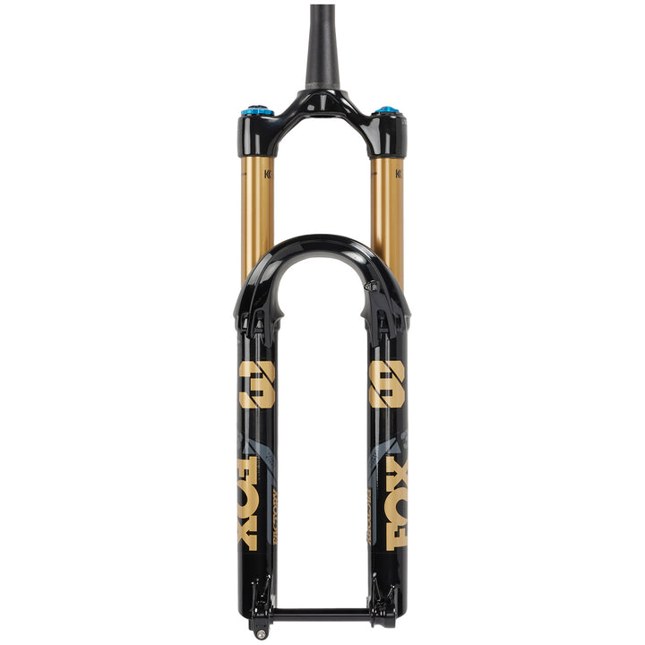 Fox Shox 38 Float Factory GRIP X2 Fork - 29" Shiny Black, Kashima/Grey