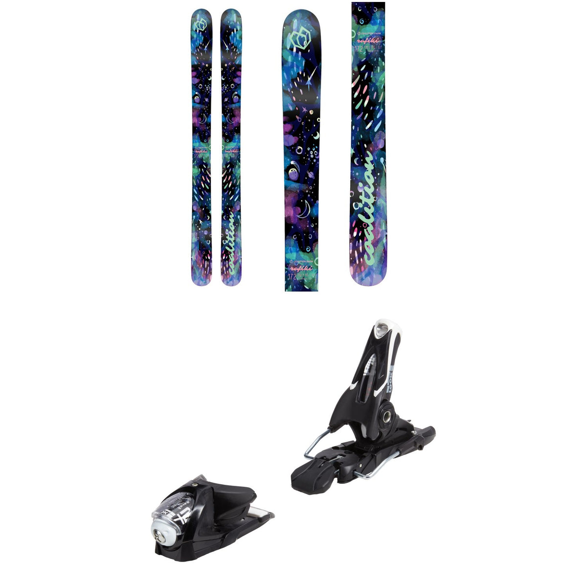 Coalition Snow Rafiki Skis - Women's + Look SPX 12 GW Ski Bindings