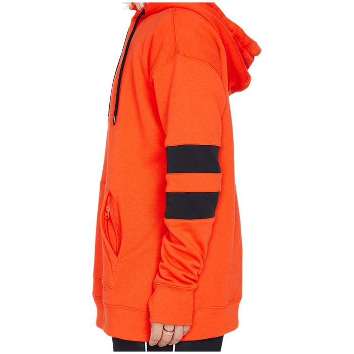 Volcom Banded Hoodie - Women's Orange Shock