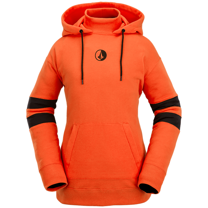 Volcom Banded Hoodie - Women's Orange Shock
