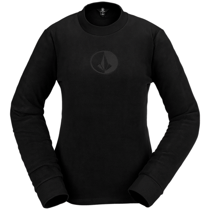 Volcom Polar Fleece Crew - Women's Black
