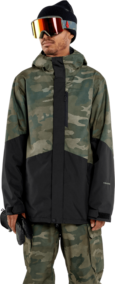 Volcom Vcolp Insulated Jacket - Men's Cloudwash Camo