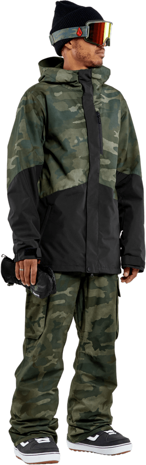 Volcom Vcolp Insulated Jacket - Men's Cloudwash Camo
