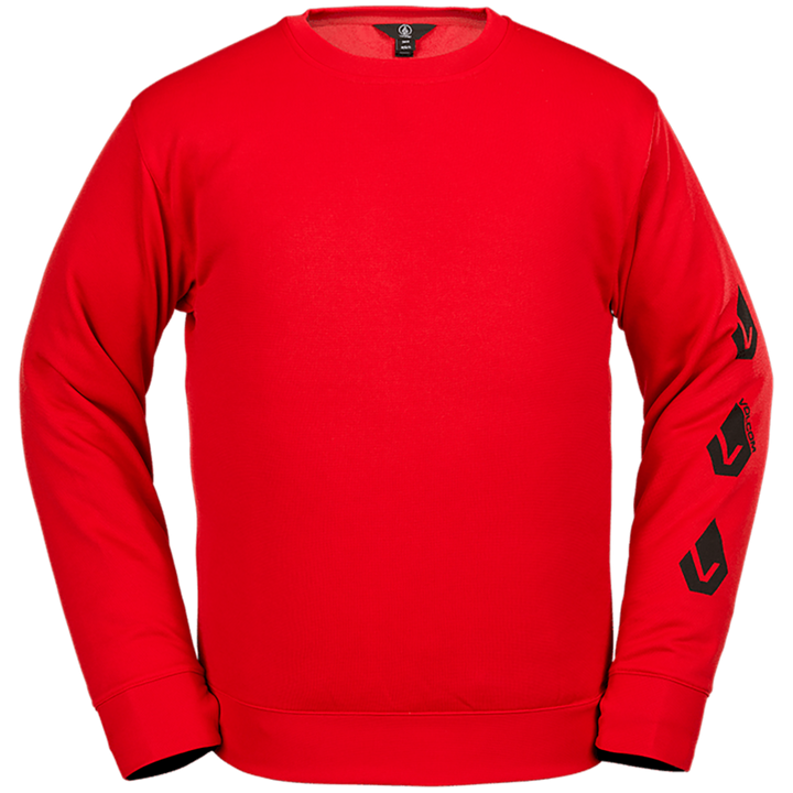 Volcom Core Hydro Crew Fleece - Men's Red