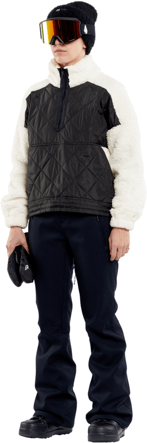 Volcom Ferron Pullover Jacket - Women's Moonbeam