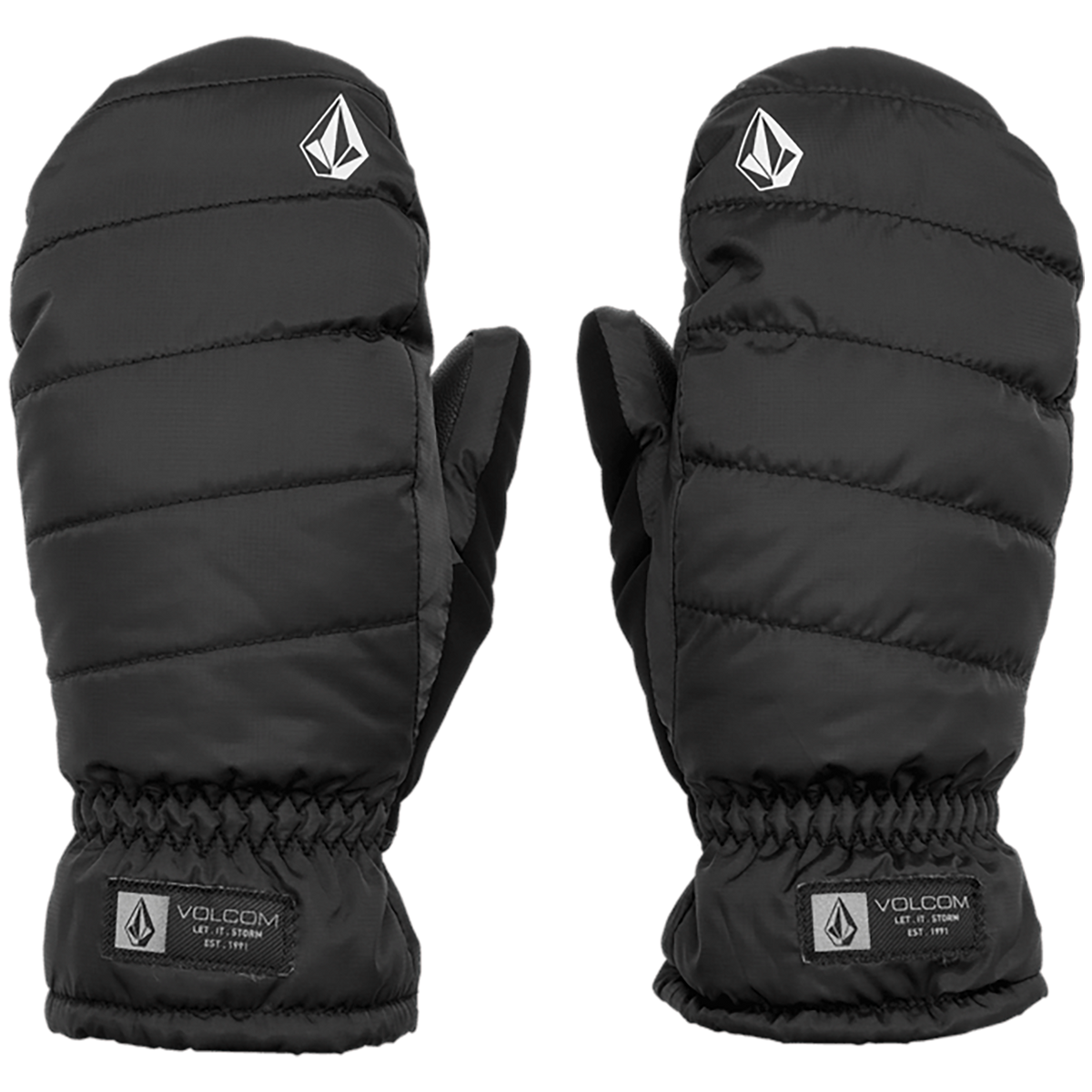 Volcom Puff Puff Mittens Black