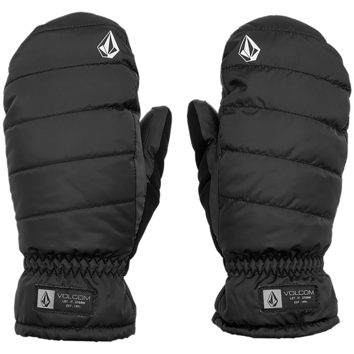 Volcom Puff Puff Mittens Black