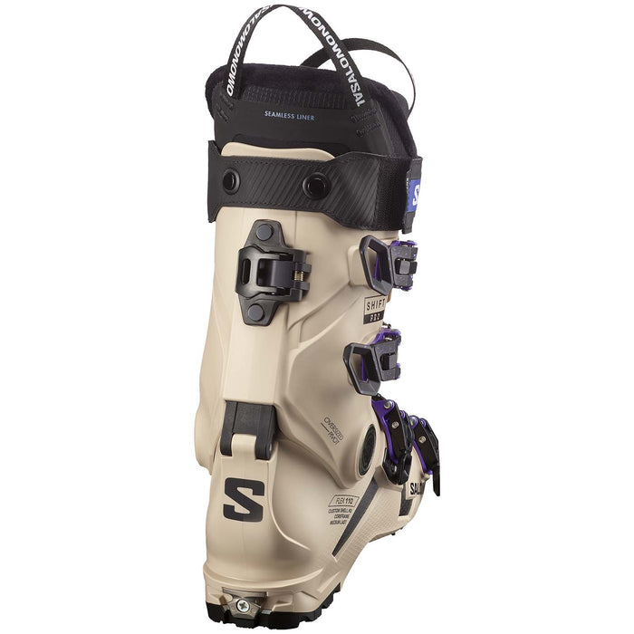 Salomon Shift Pro 130 Alpine Touring Ski Boots 2025 Humus / Black / Black