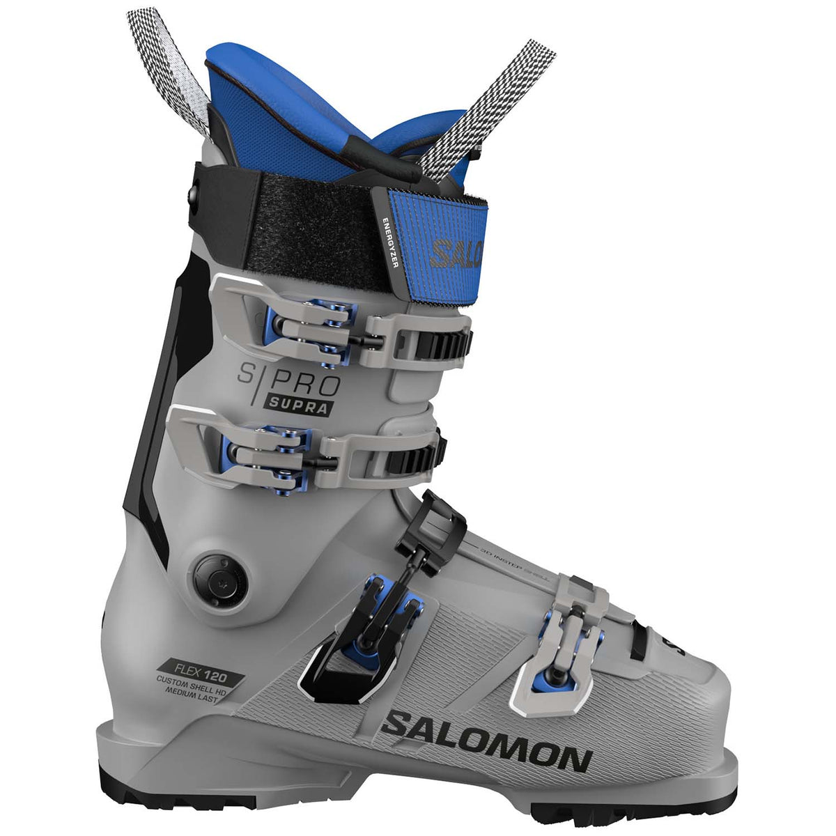 Salomon S/Pro Supra 120 GW Ski Boots 2025 Steel Grey / Black / Race Blue