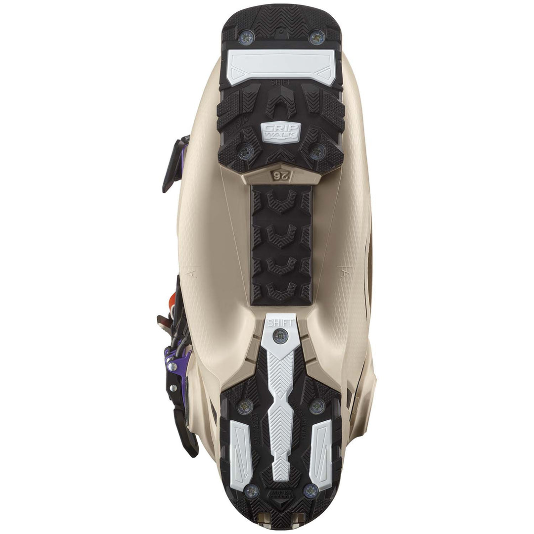 https www.evo.com outlet alpine-ski-boots salomon-quest-pro-110 Salomon Shift Pro 110 W AT GW Ski Boots - Women's - Humus / Black / Black