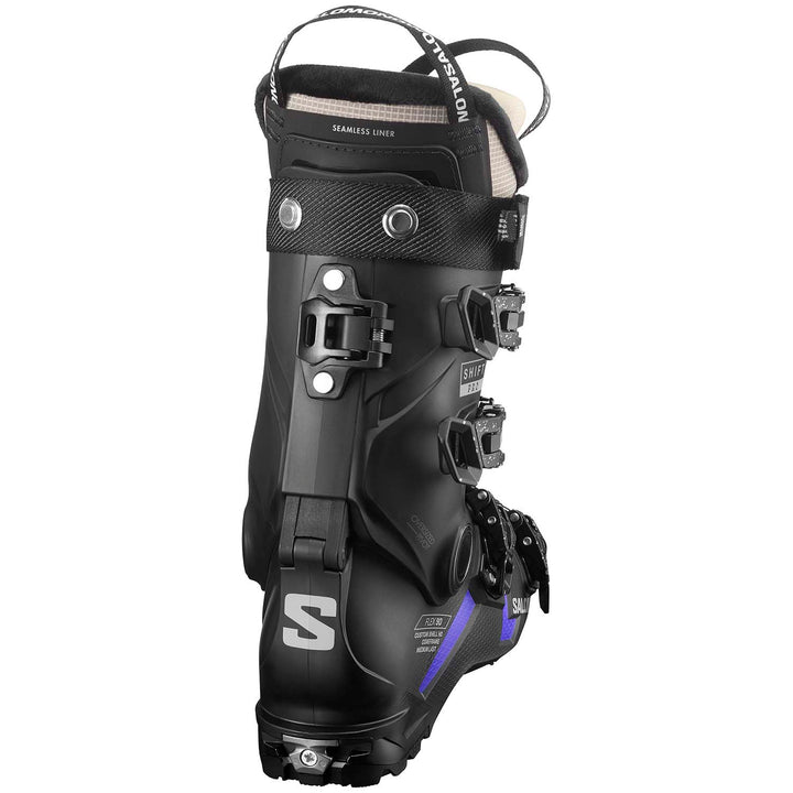 Salomon Shift Pro 90 W Alpine Touring Ski Boots - Women's 2025 Black / Ultra Violet / Humus