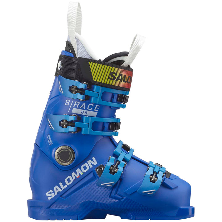 Salomon S/Race 65 Ski Boots - Kids' 2026 Race Blue / White / Process Blue