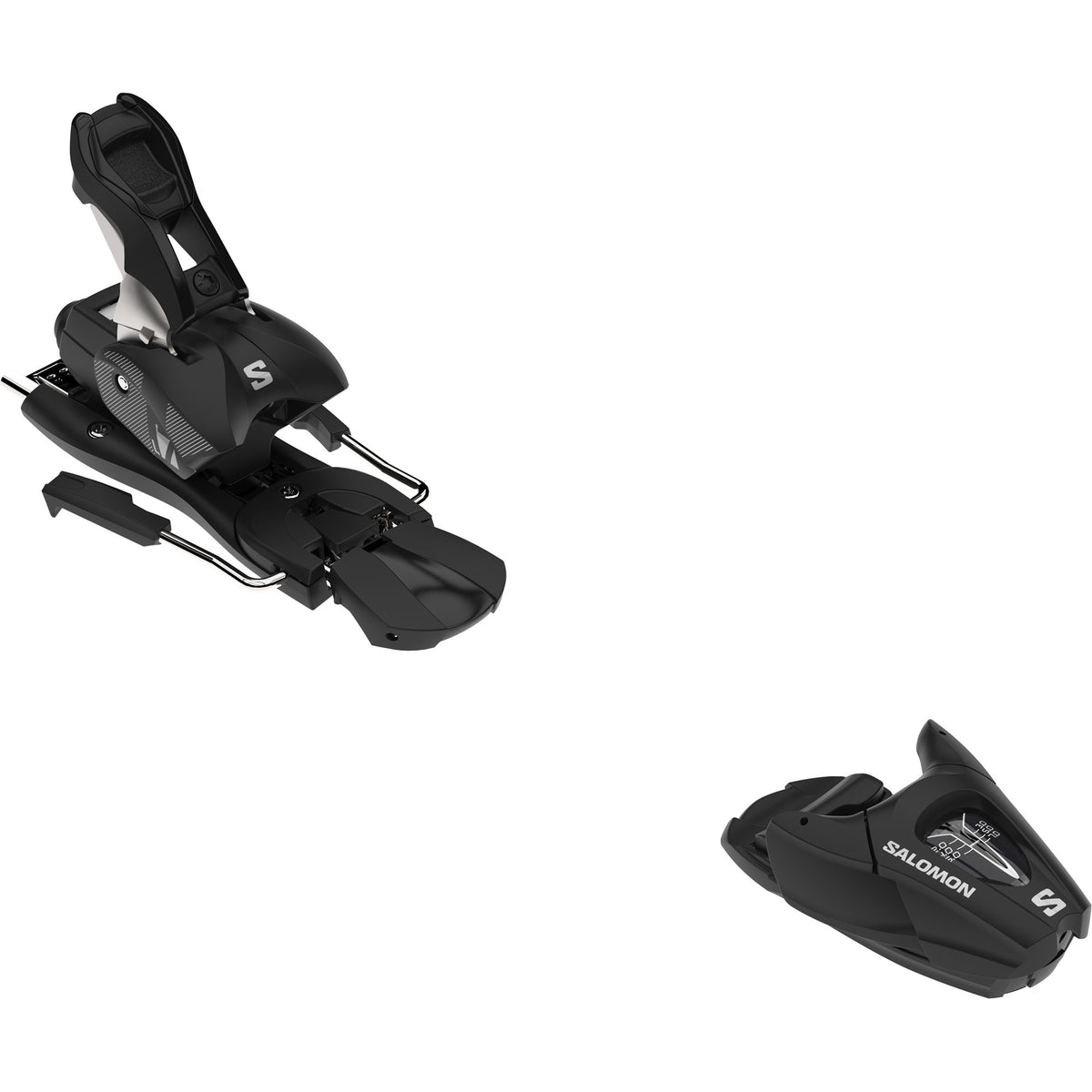 Salomon L7 GW Ski Bindings - Kids' 2027 Black / Silver Metallic