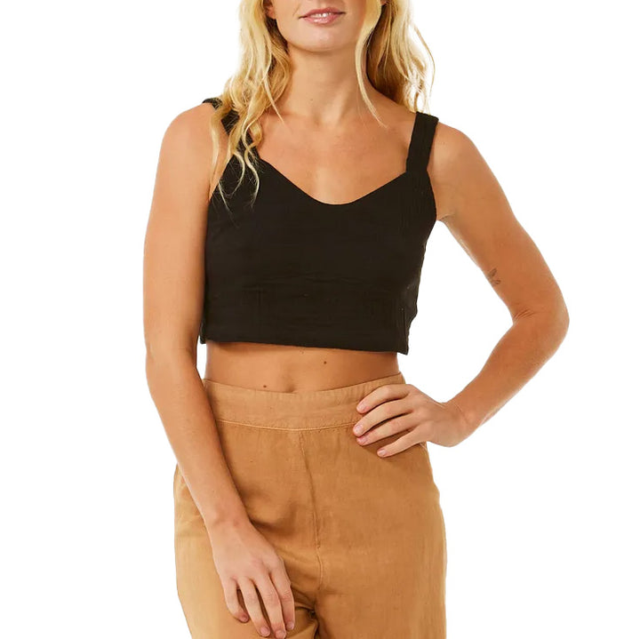 Rip Curl Premium Surf Crop Top - Women's Black
