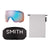 Smith I/O MAG Low Bridge Fit Goggles Black/ChromaPop Pro Photochromic Blue Mirror+ChromaPop Storm Blue Sensor Mirror