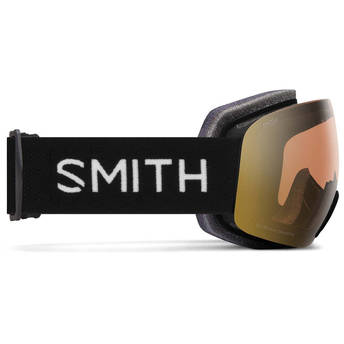Smith Skyline Goggles Black/ChromaPop Pro Photochromic Gold Mirror