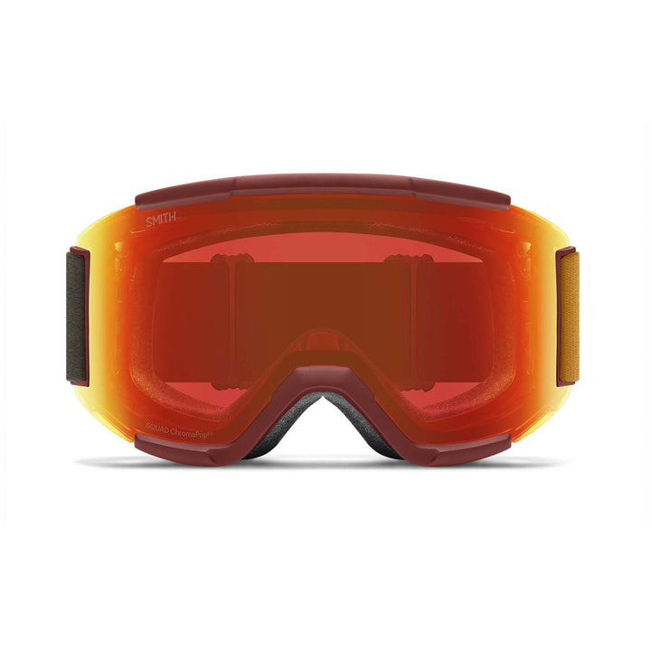 Smith Squad Goggles Ironwood/ChromaPop Everday Red Mirror+Yellow