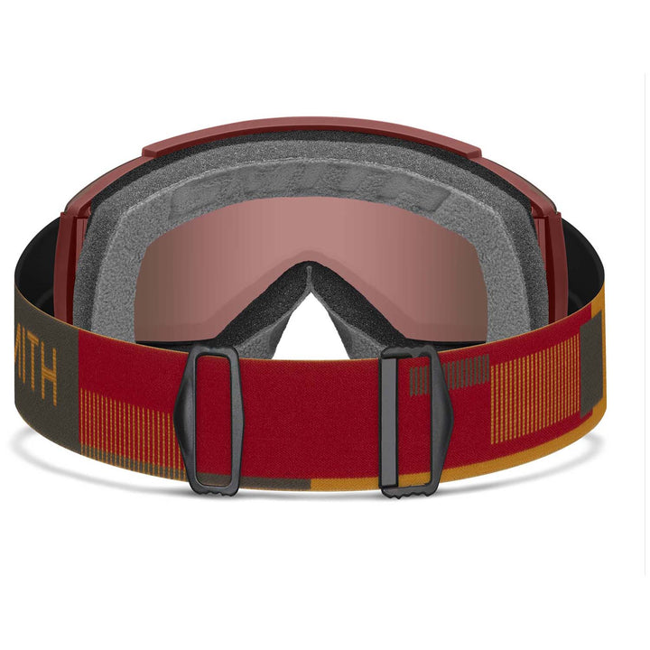 Smith Squad Goggles Ironwood/ChromaPop Everday Red Mirror+Yellow