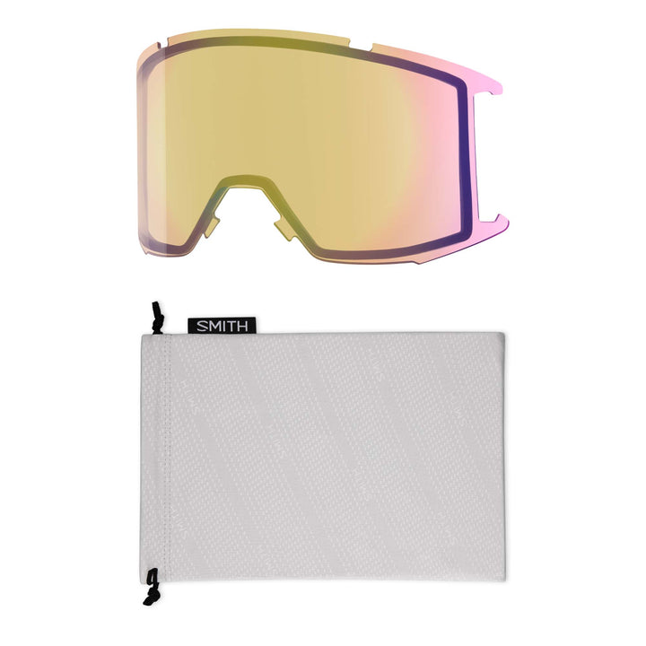 Smith Squad Goggles Ironwood/ChromaPop Everday Red Mirror+Yellow