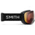 Smith I/O MAG S Goggles - Women's Black/ChromaPop Pro Photochromic Red Mirror+ChromaPop Storm Yellow Flash