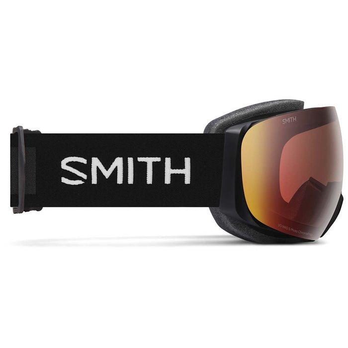 Smith I/O MAG S Goggles - Women's Black/ChromaPop Pro Photochromic Red Mirror+ChromaPop Storm Yellow Flash