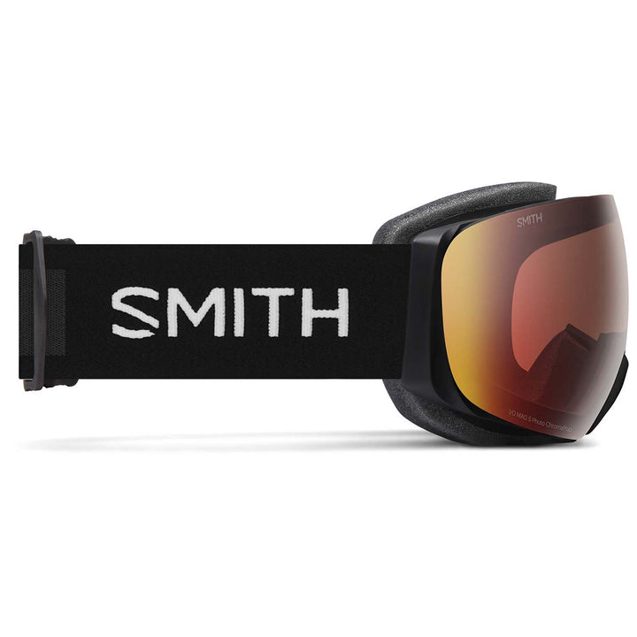 Smith I/O MAG S Goggles - Women's Black/ChromaPop Pro Photochromic Red Mirror+ChromaPop Storm Yellow Flash