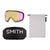 Smith I/O MAG S Goggles - Women's Black/ChromaPop Pro Photochromic Red Mirror+ChromaPop Storm Yellow Flash